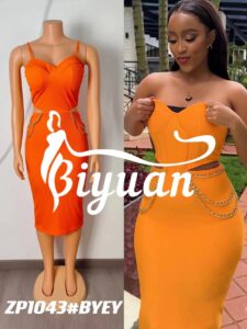 Sexy Slip Bodycon Dress for African Women #ZP1043