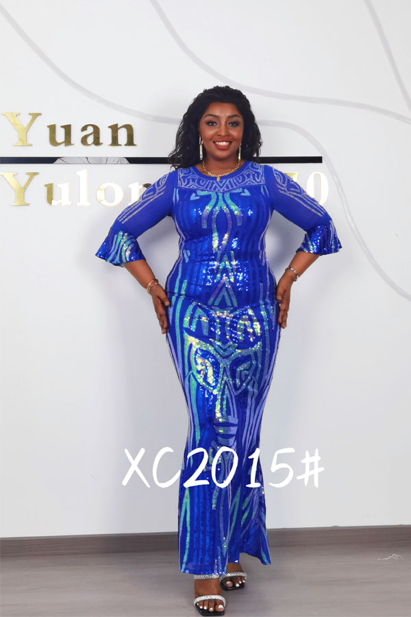 Party dresses for African Ladies Evening Dress XC2015 biyuanfashion