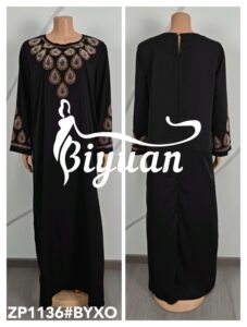 Abaya Dress Kanftan Loose Gown #ZP1136